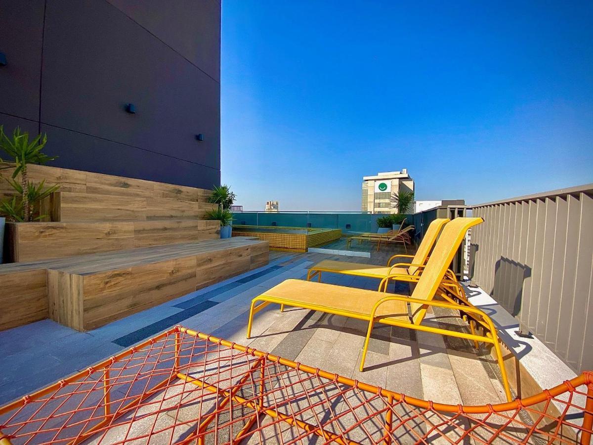 Oasis Urbano: Studio Deslumbrante Com Piscina Na Cobertura By Dabra House- Vn 03 圣保罗 外观 照片
