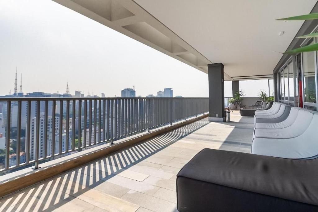 Oasis Urbano: Studio Deslumbrante Com Piscina Na Cobertura By Dabra House- Vn 03 圣保罗 外观 照片